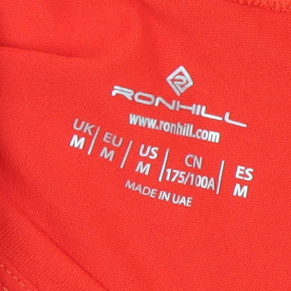 Mens UK Size M Ronhill Red  T-Shirt