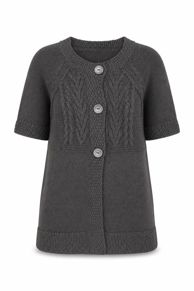 Womens UK Size 14 Marks and Spencer Grey Cardigan Jumper