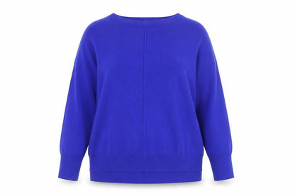 Womens UK Size 12 Atmosphere Blue Pullover Jumper