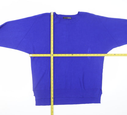 Womens UK Size 12 Atmosphere Blue Pullover Jumper