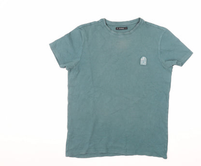 Mens UK Size M Dunnes Green  T-Shirt