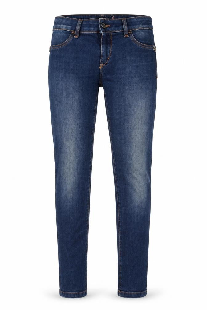 Front view of Just Cavalli women’s blue slim skinny denim jeans 27in waist