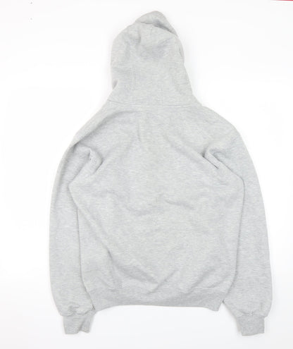 Mens UK Size S Gogo Sports Grey Pullover Hoodie