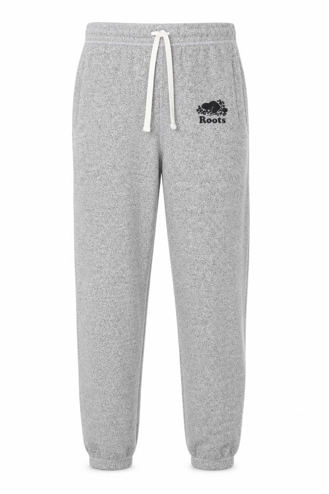 Mens UK Size M Roots Regular Fit Sweatpants Grey Trousers