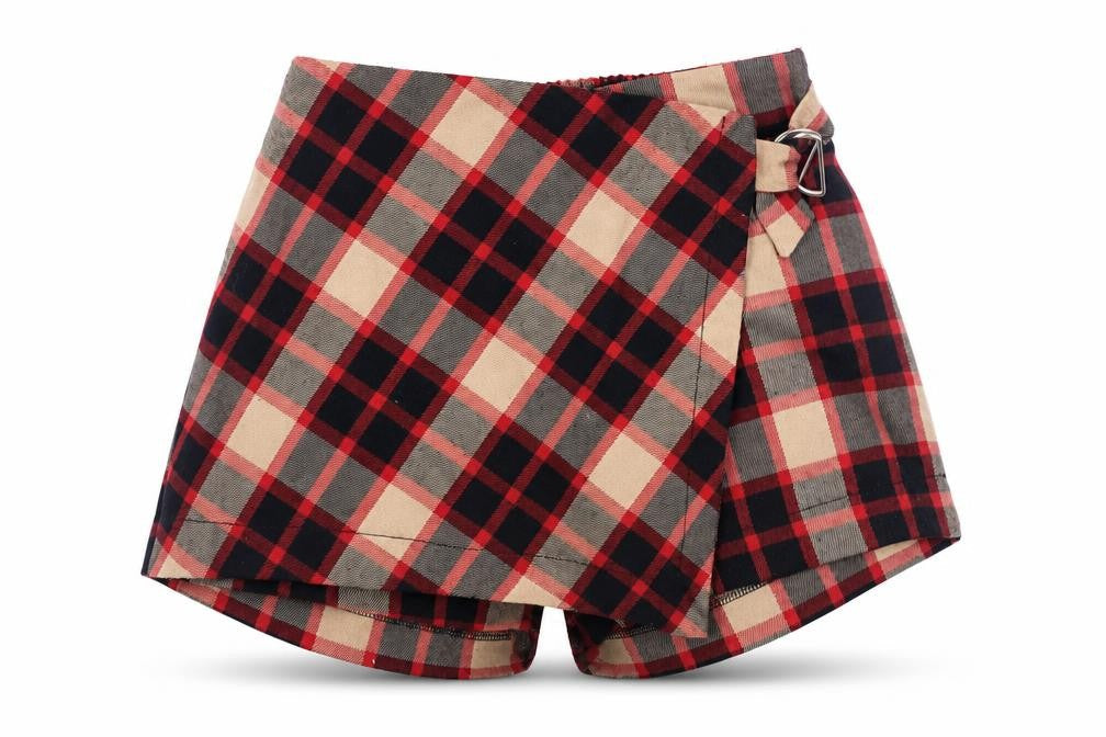 Girls UK Size 0 Years Coeli Wrap Twill Skort