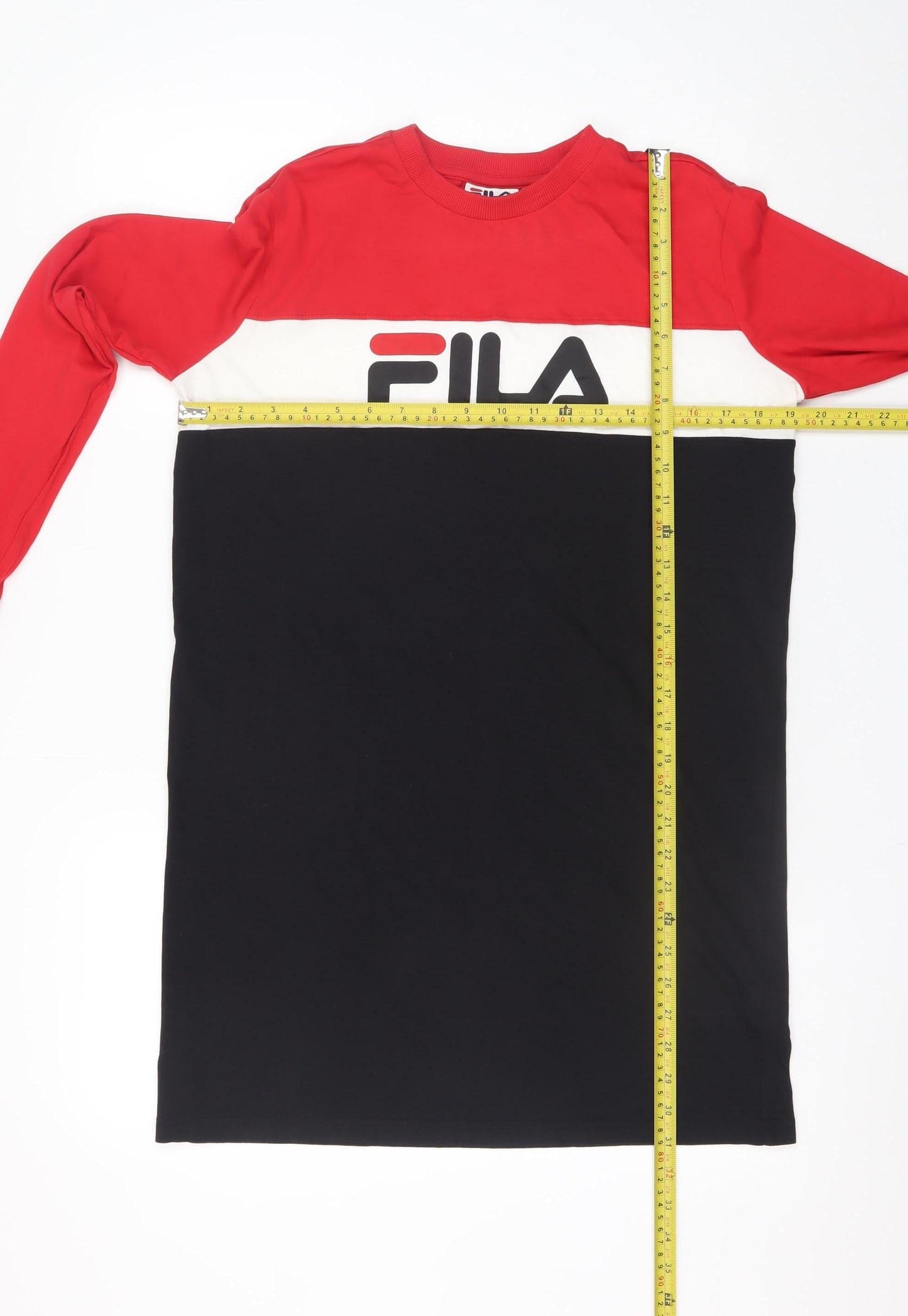 Womens UK Size XS FILA T-Shirt Dress