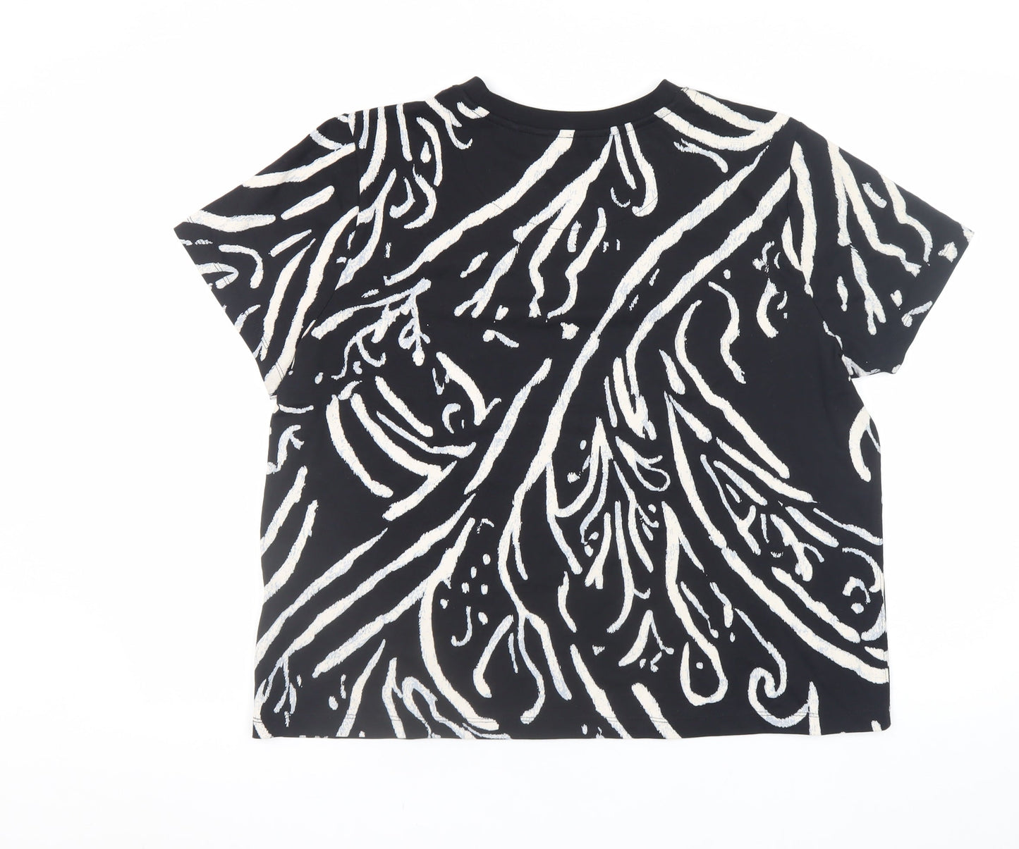 Womens UK Size 18 NEXT Black Basic T-Shirt