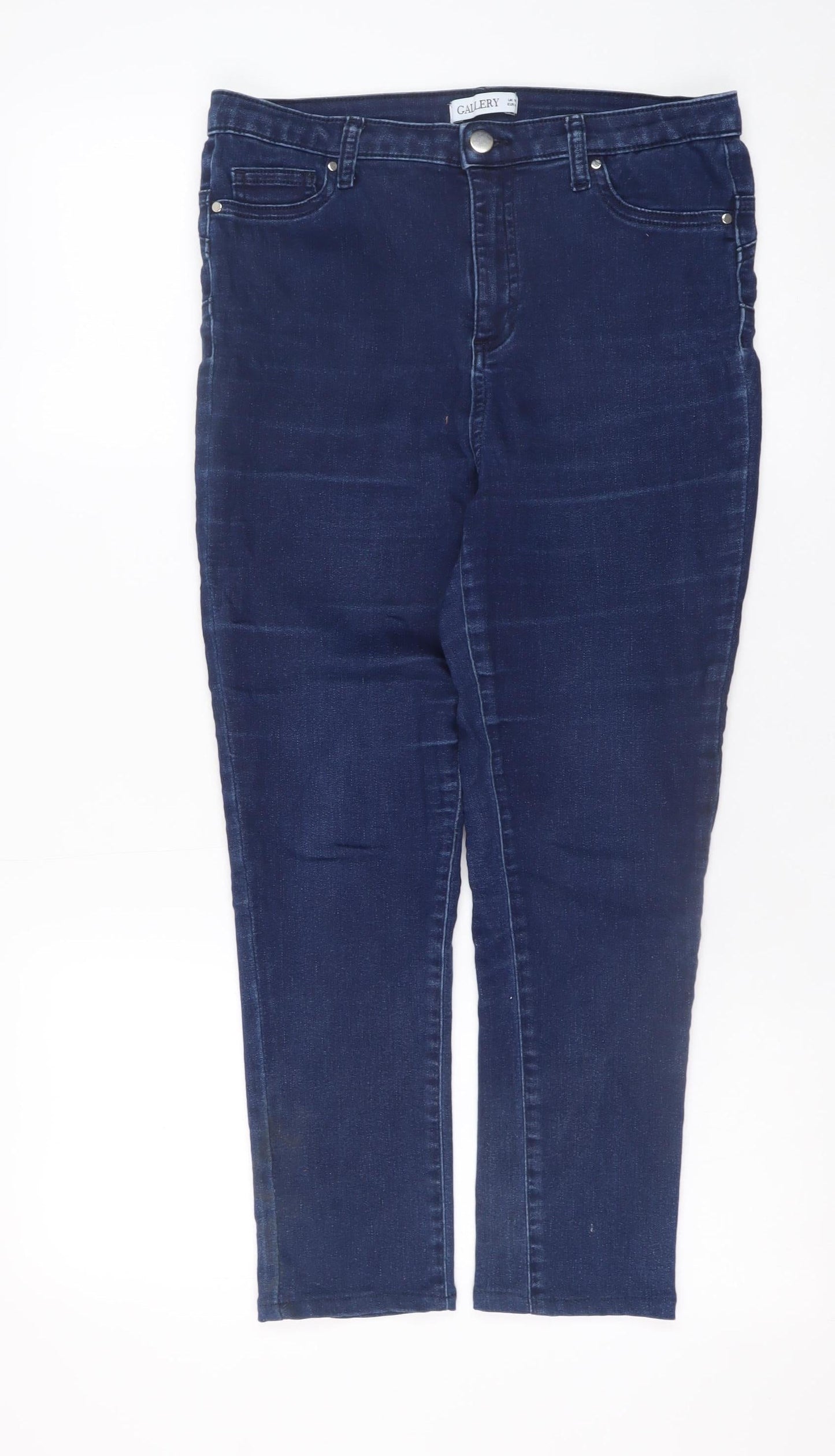 Womens UK Size 12 Gallery Slim Fit Skinny Blue Jeans