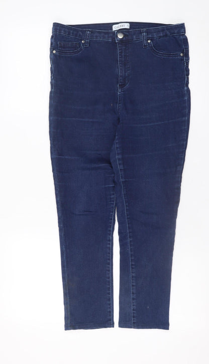 Womens UK Size 12 Gallery Slim Fit Skinny Blue Jeans