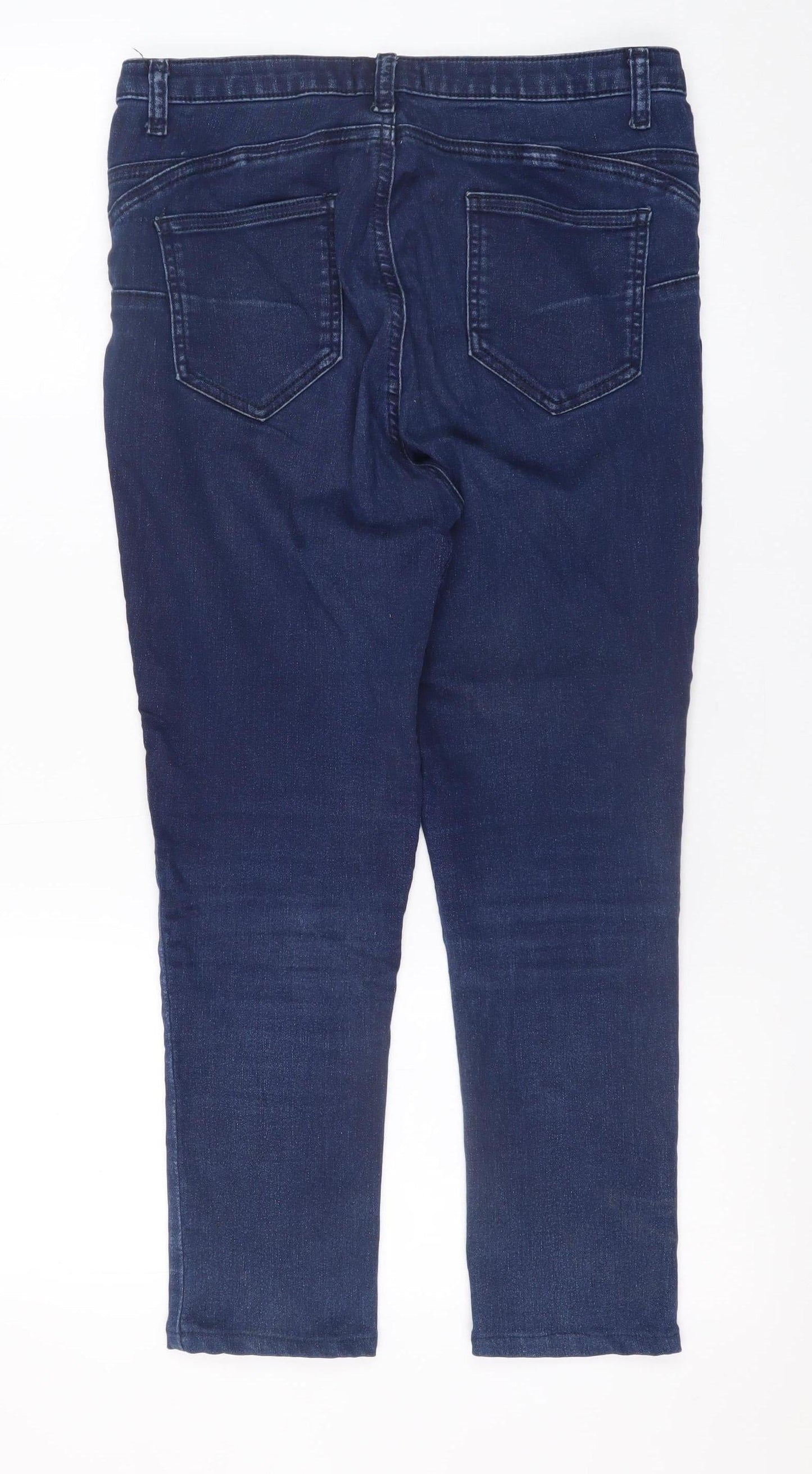 Womens UK Size 12 Gallery Slim Fit Skinny Blue Jeans
