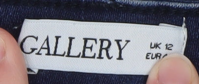 Womens UK Size 12 Gallery Slim Fit Skinny Blue Jeans