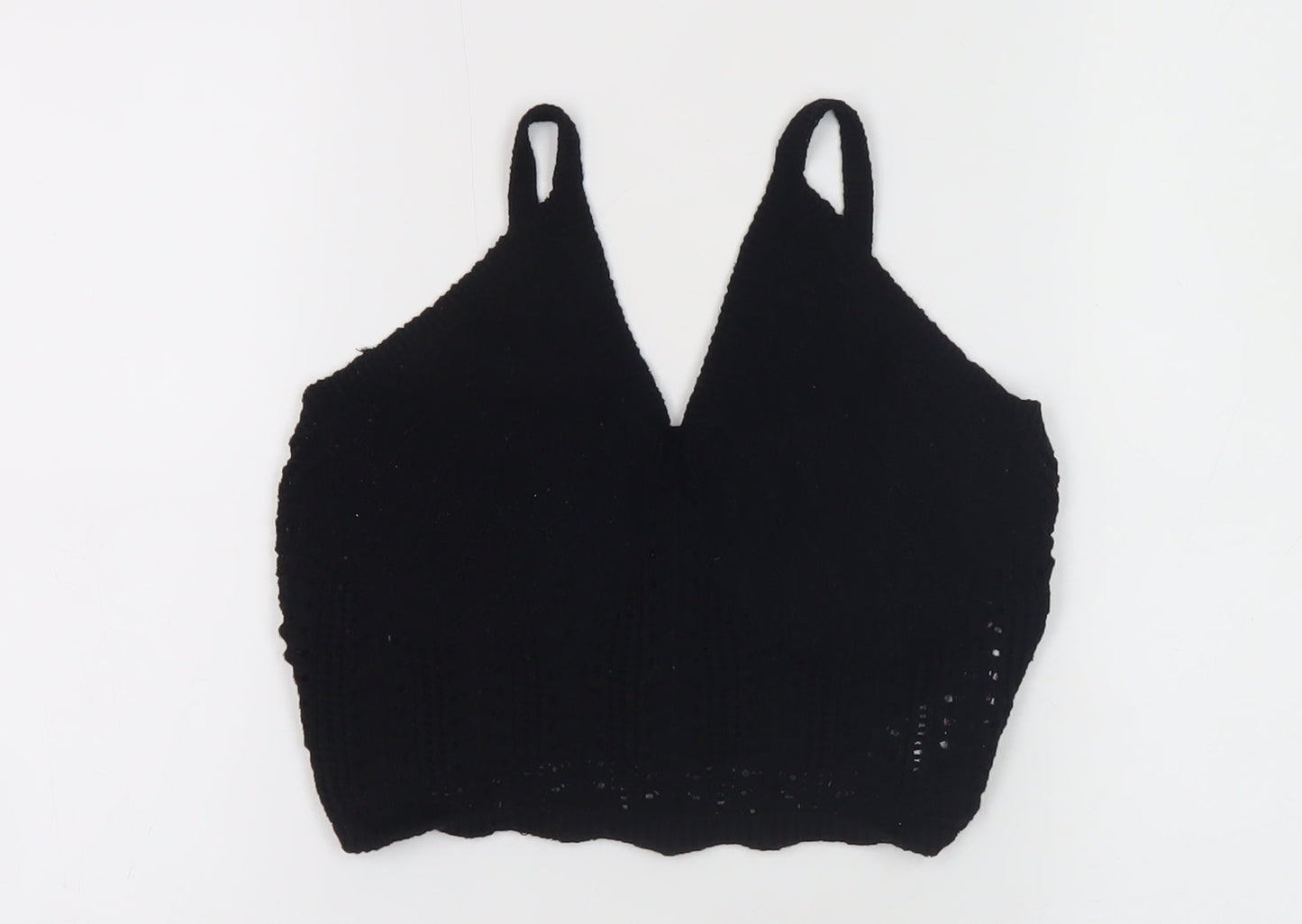 Womens UK Size S Primark Black Pullover Jumper