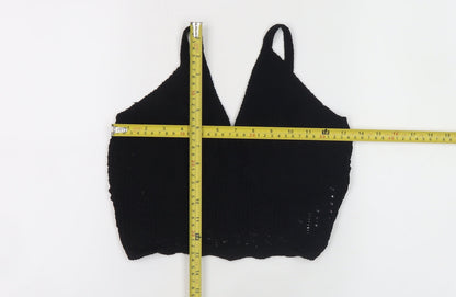 Womens UK Size S Primark Black Pullover Jumper