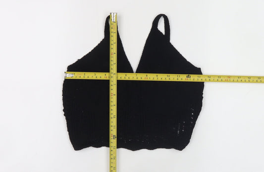 Womens UK Size S Primark Black Pullover Jumper