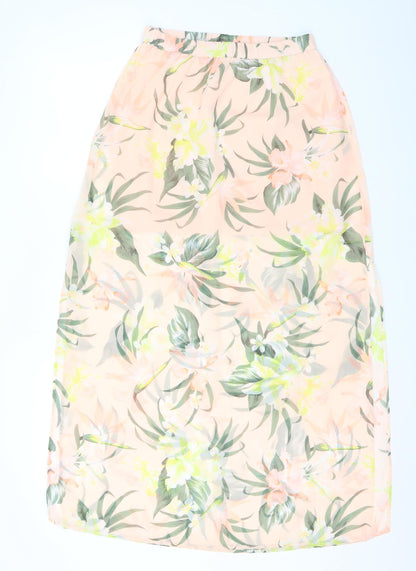 Womens UK Size S H&M A-Line Chiffon Skirt