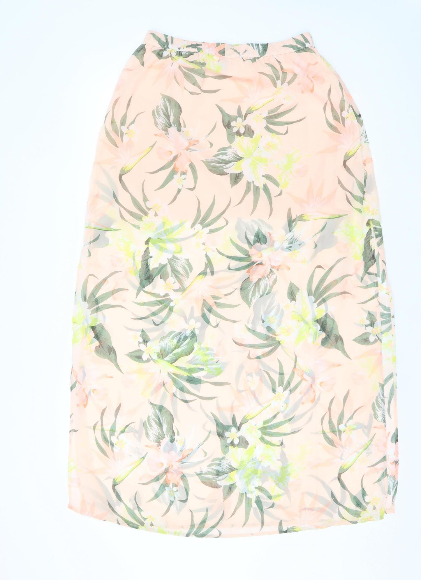 Womens UK Size S H&M A-Line Chiffon Skirt