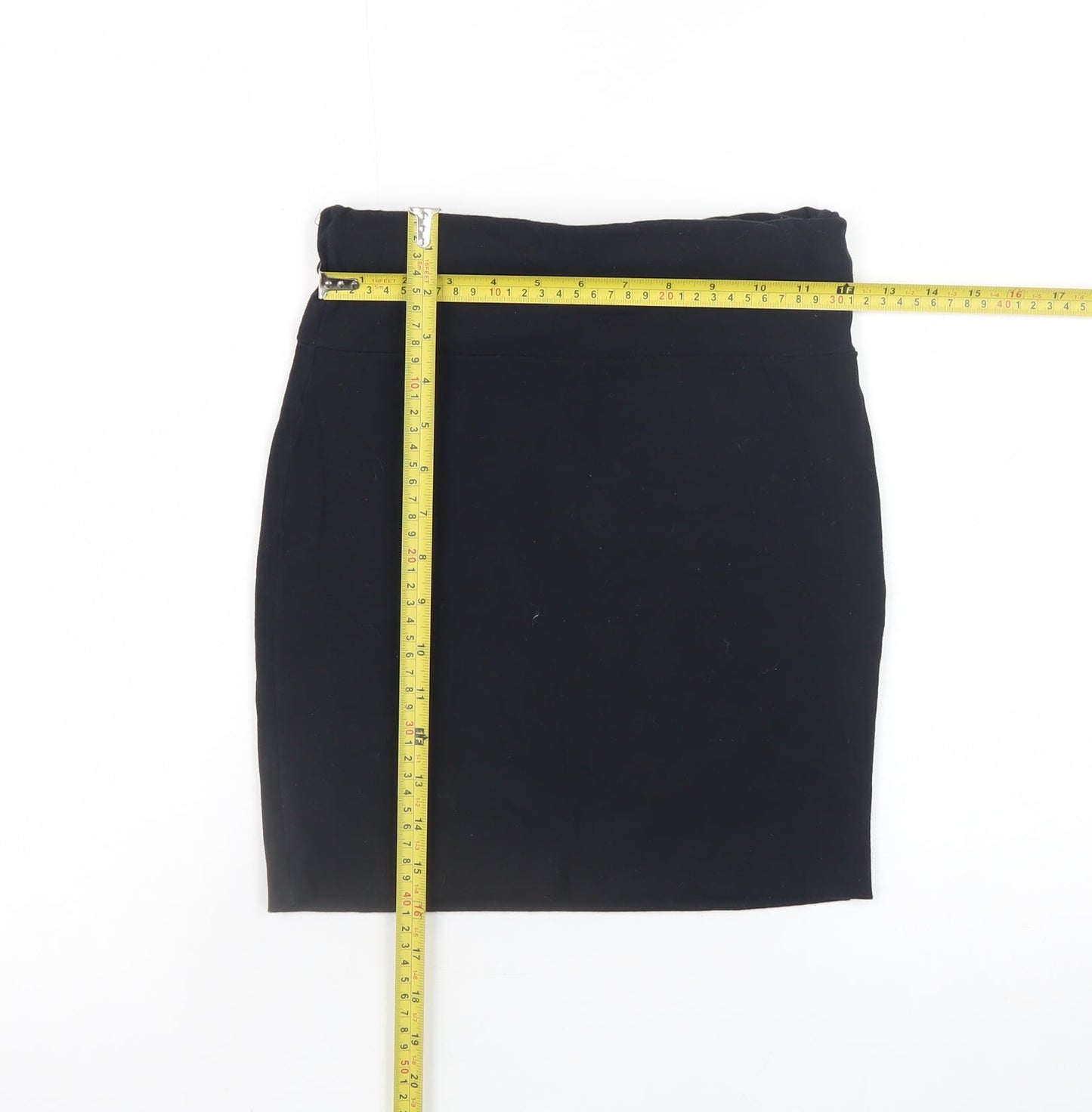 Womens UK Size 6 Warehouse Straight & Pencil Jersey Skirt