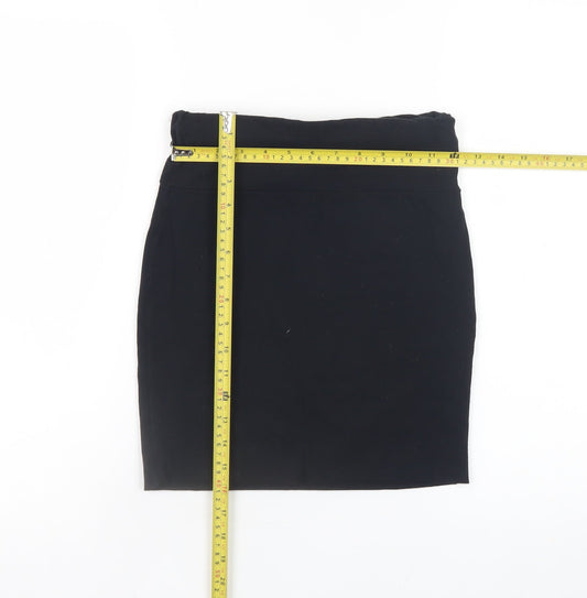 Womens UK Size 6 Warehouse Straight & Pencil Jersey Skirt