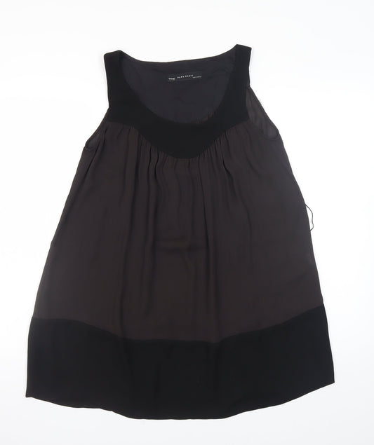 Womens UK Size S Zara Basic Shift Dress