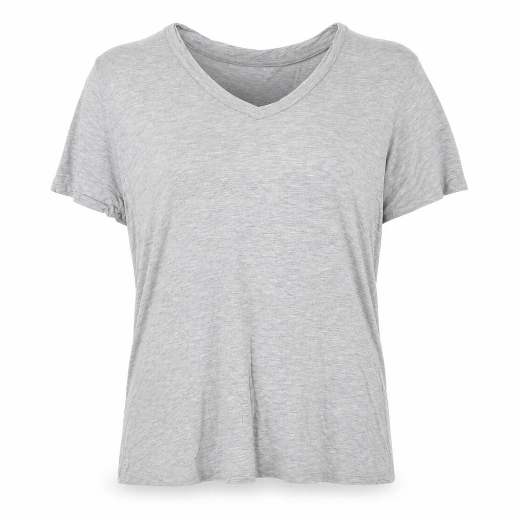 Womens UK Size 12 ASOS Grey Basic T-Shirt