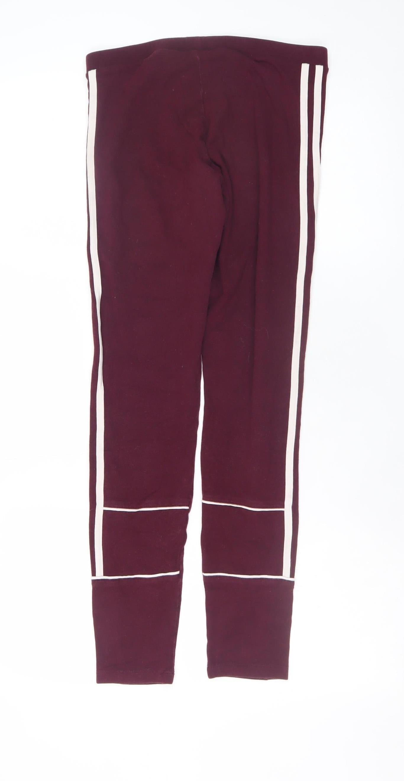 Womens UK Size 8 adidas  Leggings Brown Leggings