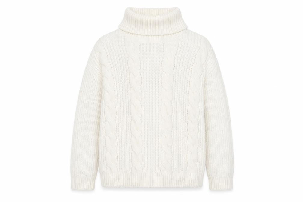 Girls UK Size 8-9 Years Primark Ivory Pullover Jumper