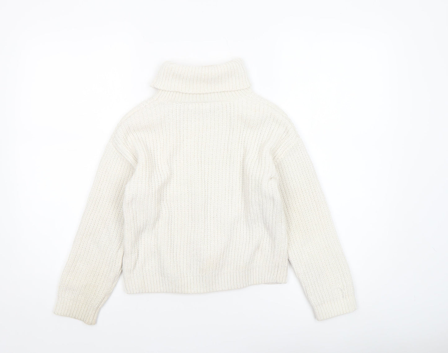 Girls UK Size 8-9 Years Primark Ivory Pullover Jumper
