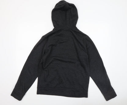 Mens UK Size S JACK & JONES Black Pullover Hoodie