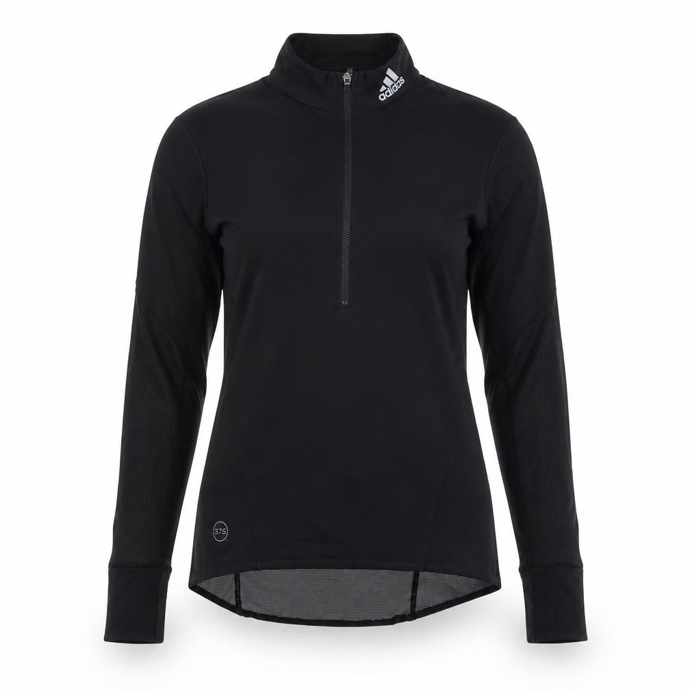 Womens UK Size M adidas Black Cycling Long Sleeve T-Shirt