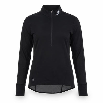 Womens UK Size M adidas Black Cycling Long Sleeve T-Shirt