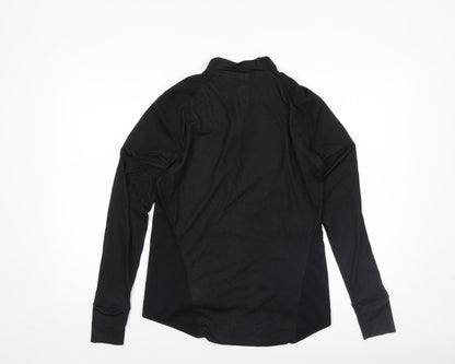 Womens UK Size M adidas Black Cycling Long Sleeve T-Shirt