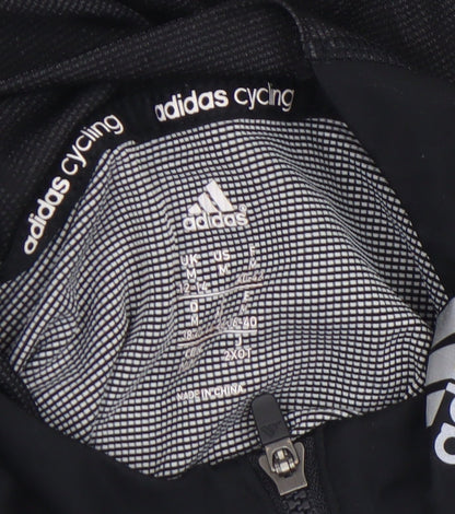 Womens UK Size M adidas Black Cycling Long Sleeve T-Shirt