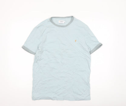 Mens UK Size M Farah Blue  T-Shirt