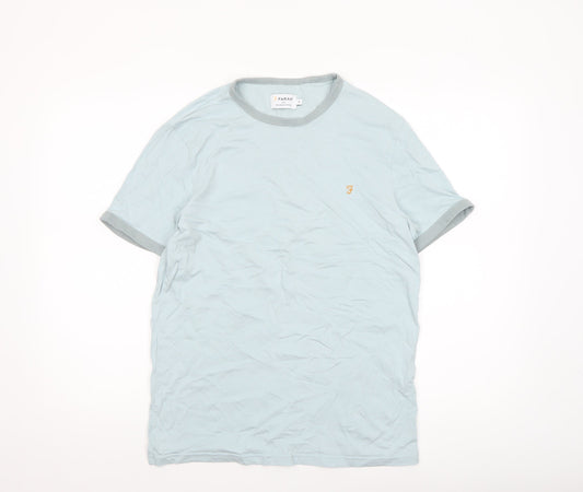 Mens UK Size M Farah Blue  T-Shirt