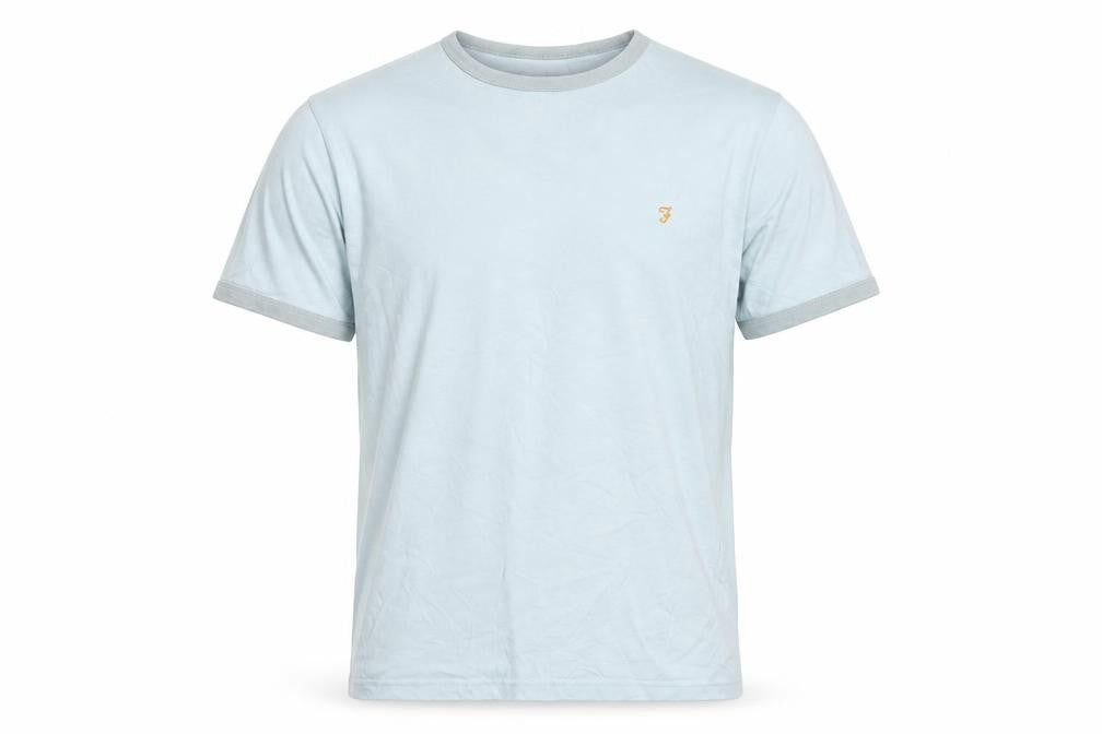 Mens UK Size M Farah Blue  T-Shirt