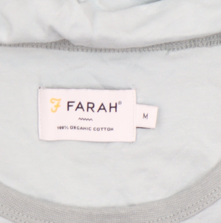 Mens UK Size M Farah Blue  T-Shirt