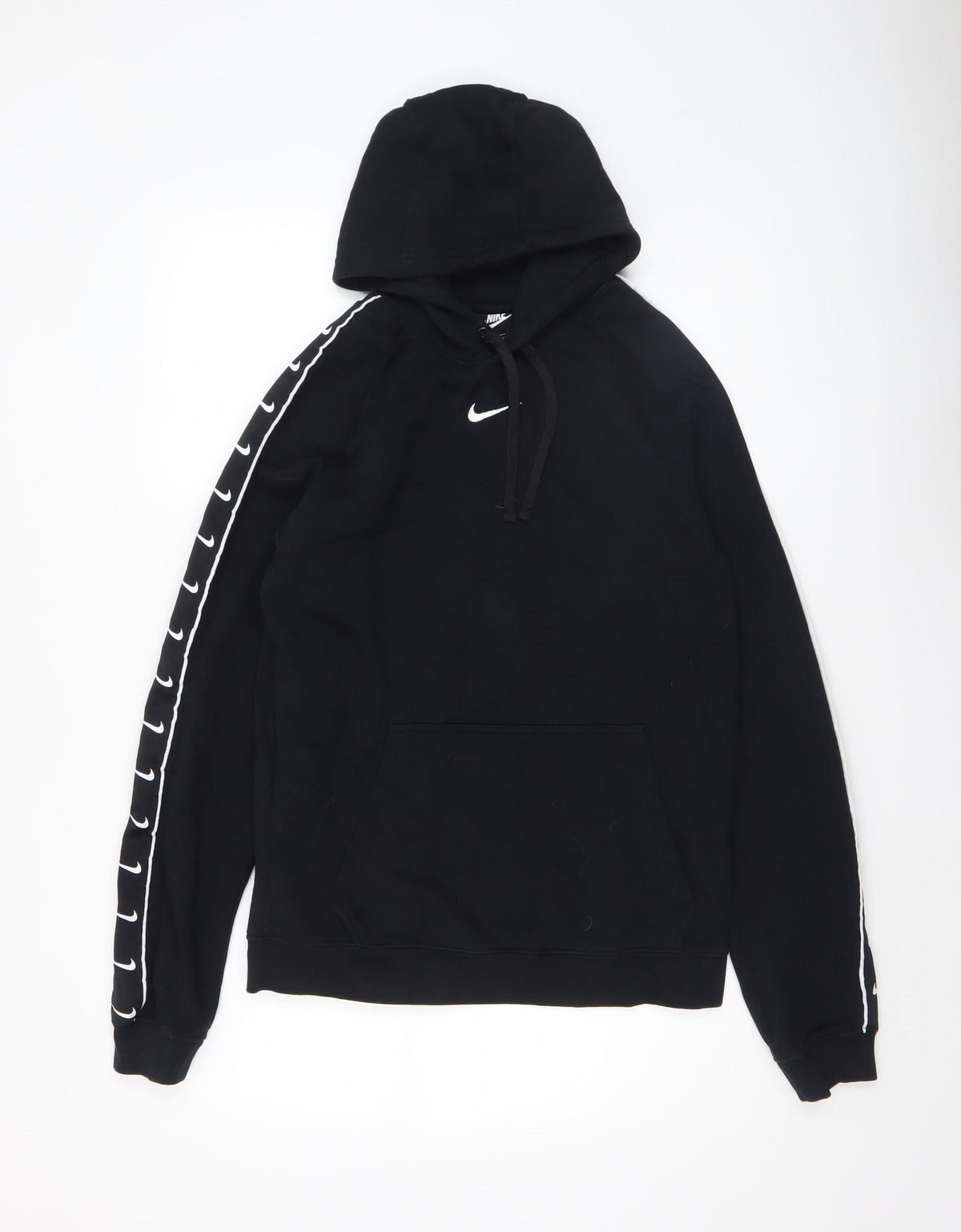 Mens UK Size S Nike Black Pullover Hoodie