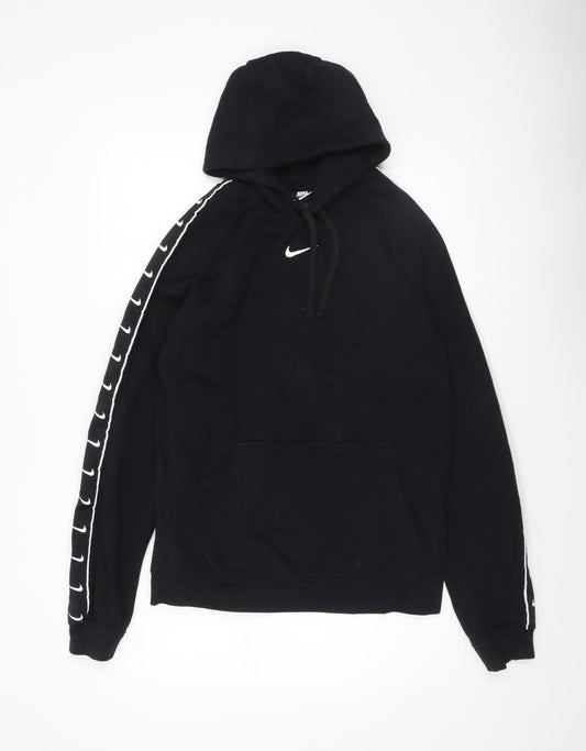 Mens UK Size S Nike Black Pullover Hoodie