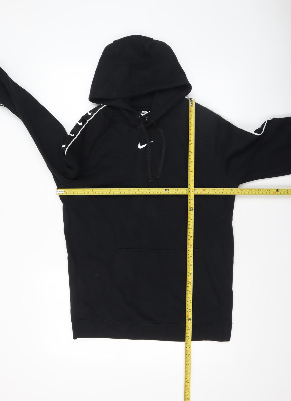 Mens UK Size S Nike Black Pullover Hoodie