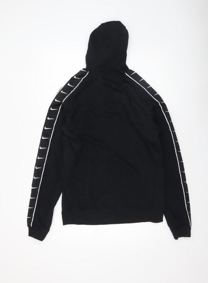 Mens UK Size S Nike Black Pullover Hoodie