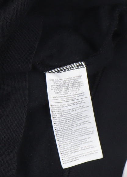 Mens UK Size S Nike Black Pullover Hoodie