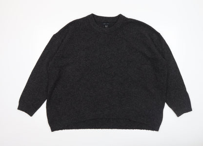Womens UK Size L New Look Black Pullover Jumper