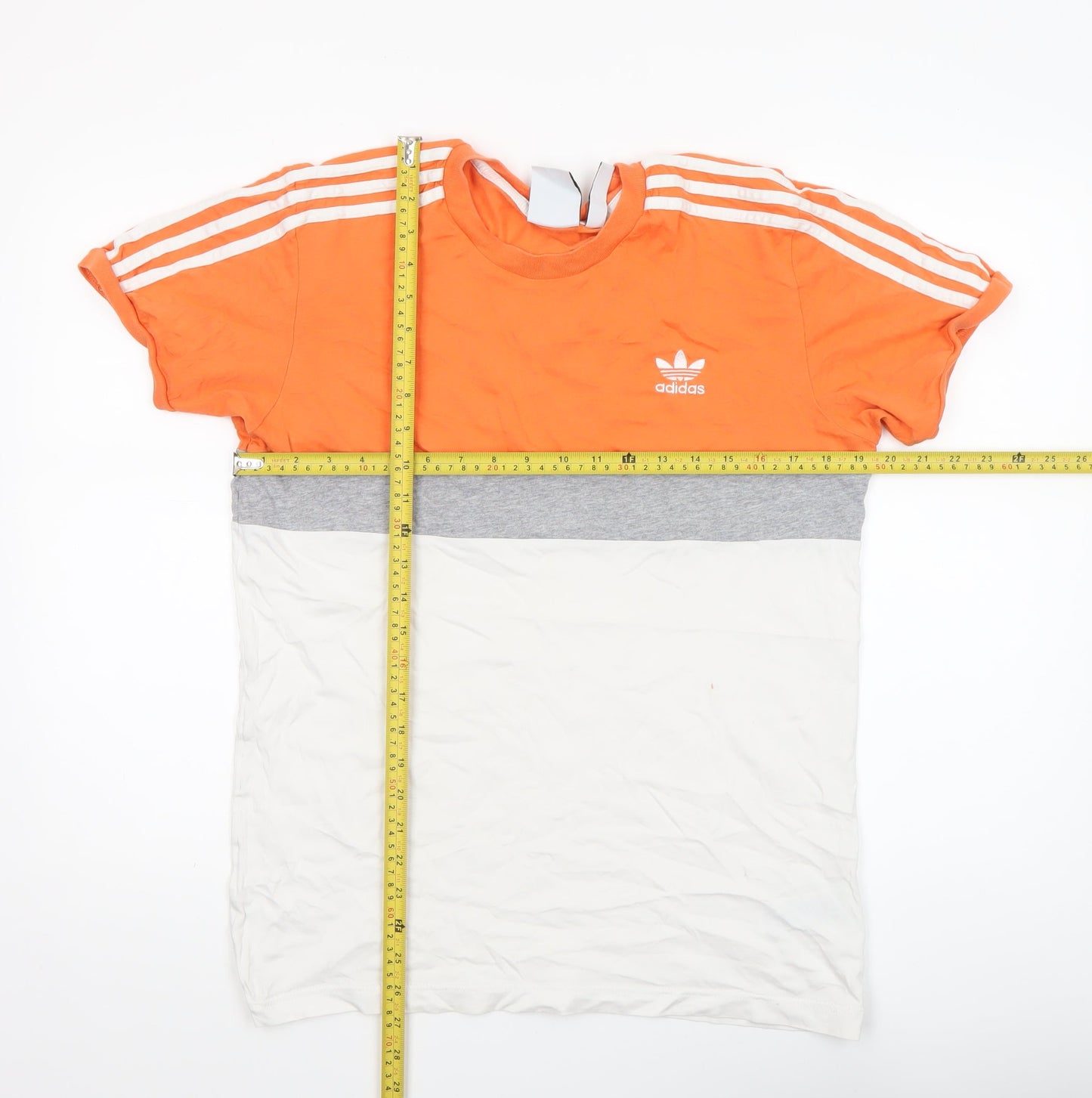 Mens UK Size M adidas Orange  T-Shirt