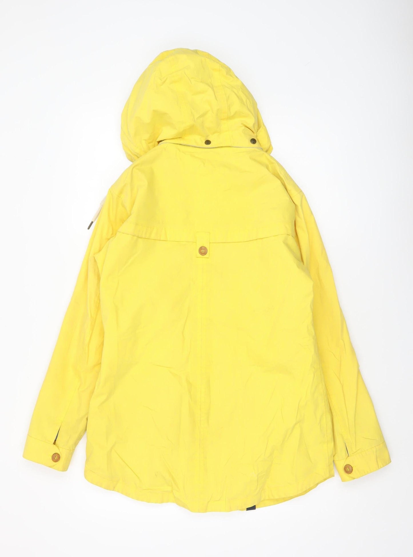 Womens UK Size 10 LIGHTHOUSE Yellow Rain Coat