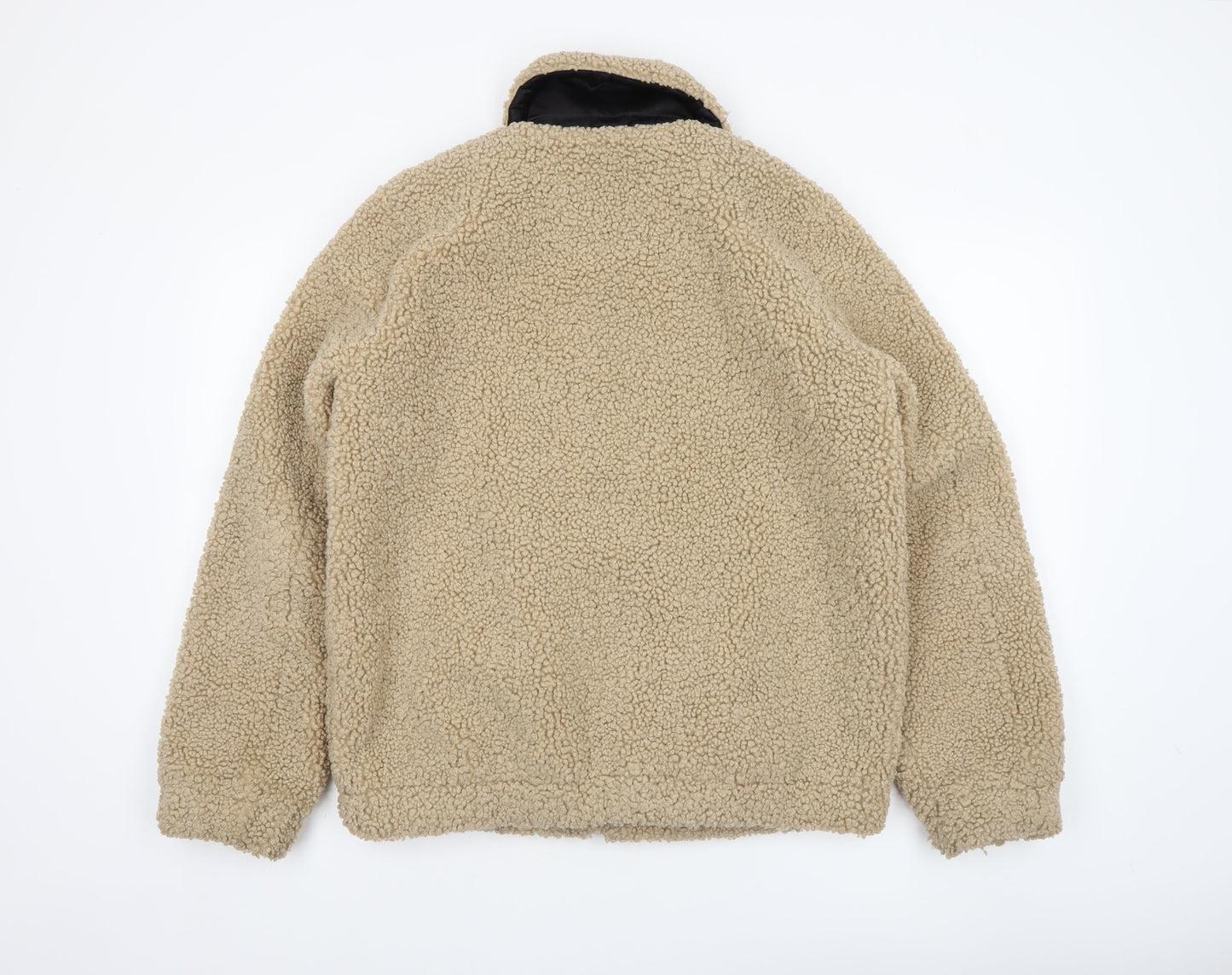 Womens UK Size M Noisy may Beige Bomber Jacket