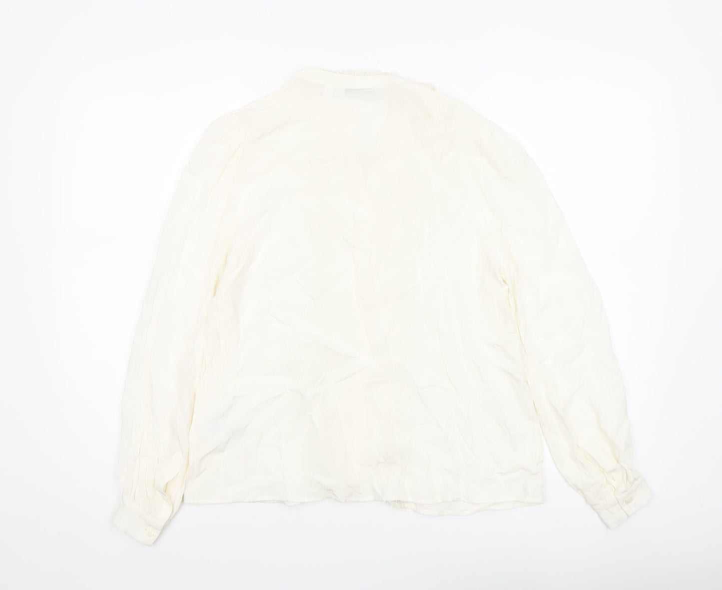Womens UK Size 8 & Other Stories Ivory Tunic Blouse