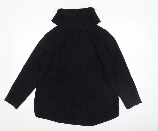 Womens UK Size L Rachel Zoe Black Pullover Jumper