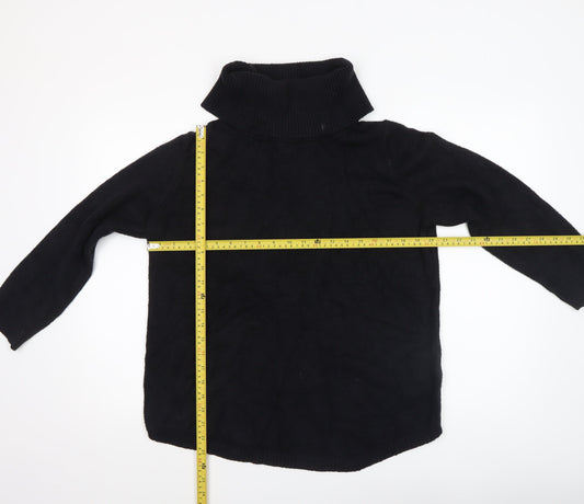 Womens UK Size L Rachel Zoe Black Pullover Jumper