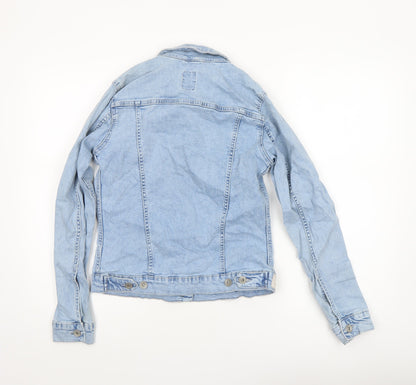 Womens UK Size M Garcia Blue Basic Jacket