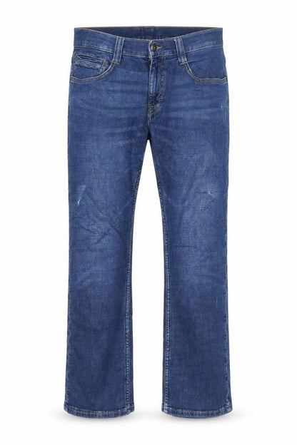 Mens UK Size L Mustang Regular Fit Bootcut Blue Jeans